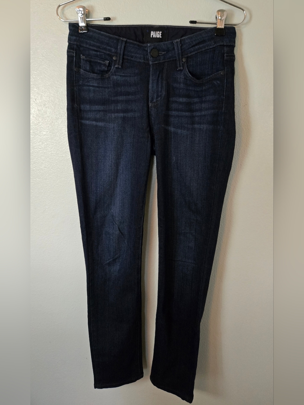 Paige | Dark Wash Skyline Skinny Jeans Size 25